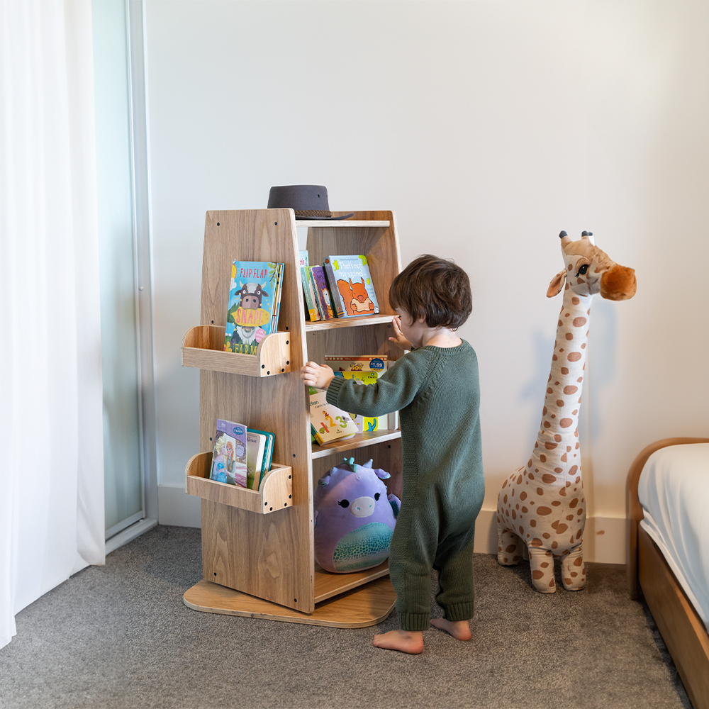 360° Revolving Kids Bookshelf – Caba Kidz
